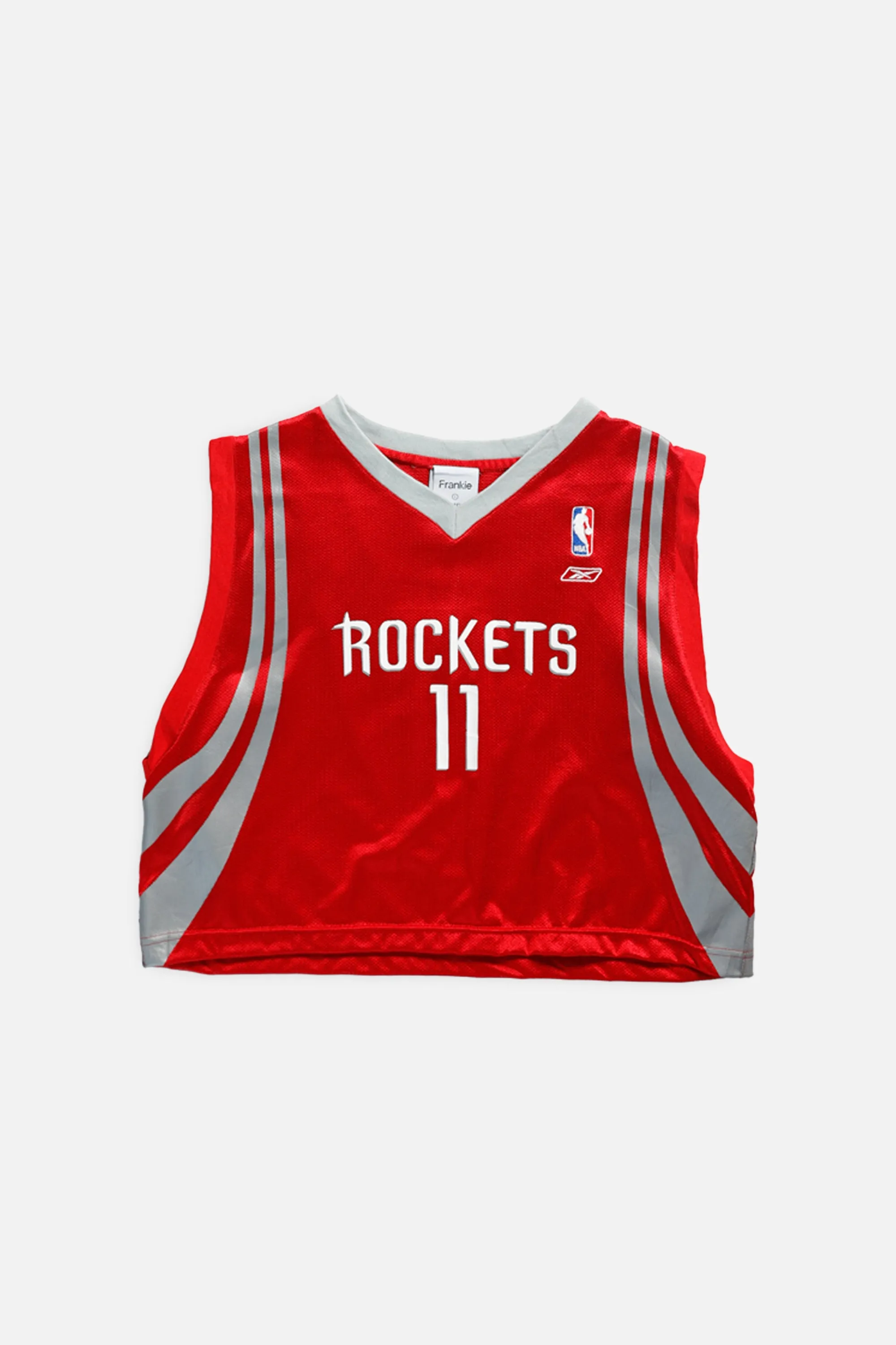 Rework Houston Rockets NBA Crop Jersey - L