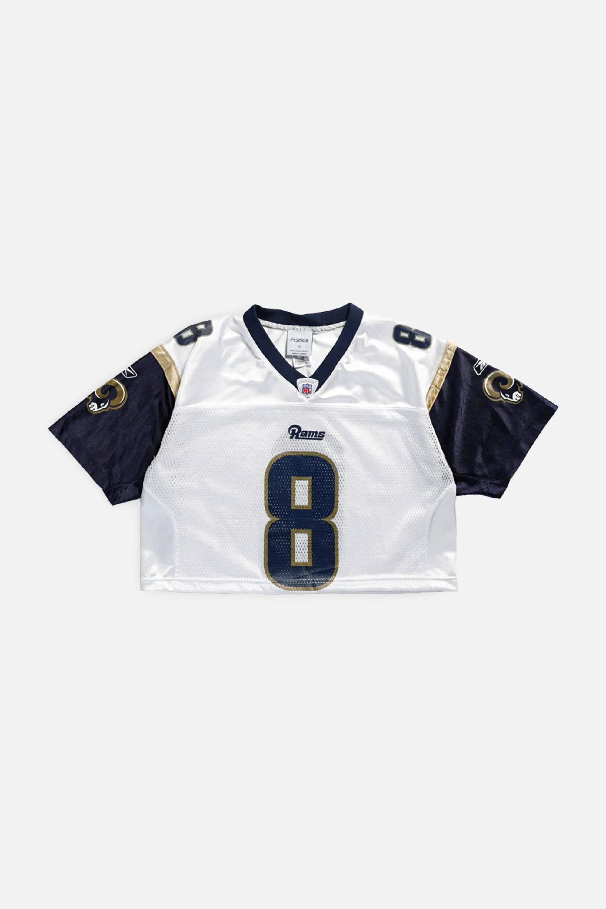 Rework LA Rams Crop NFL Jersey - M