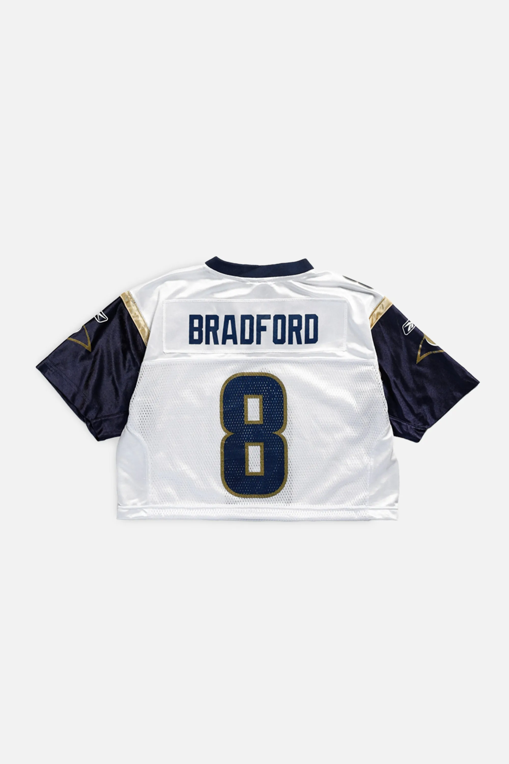 Rework LA Rams Crop NFL Jersey - M
