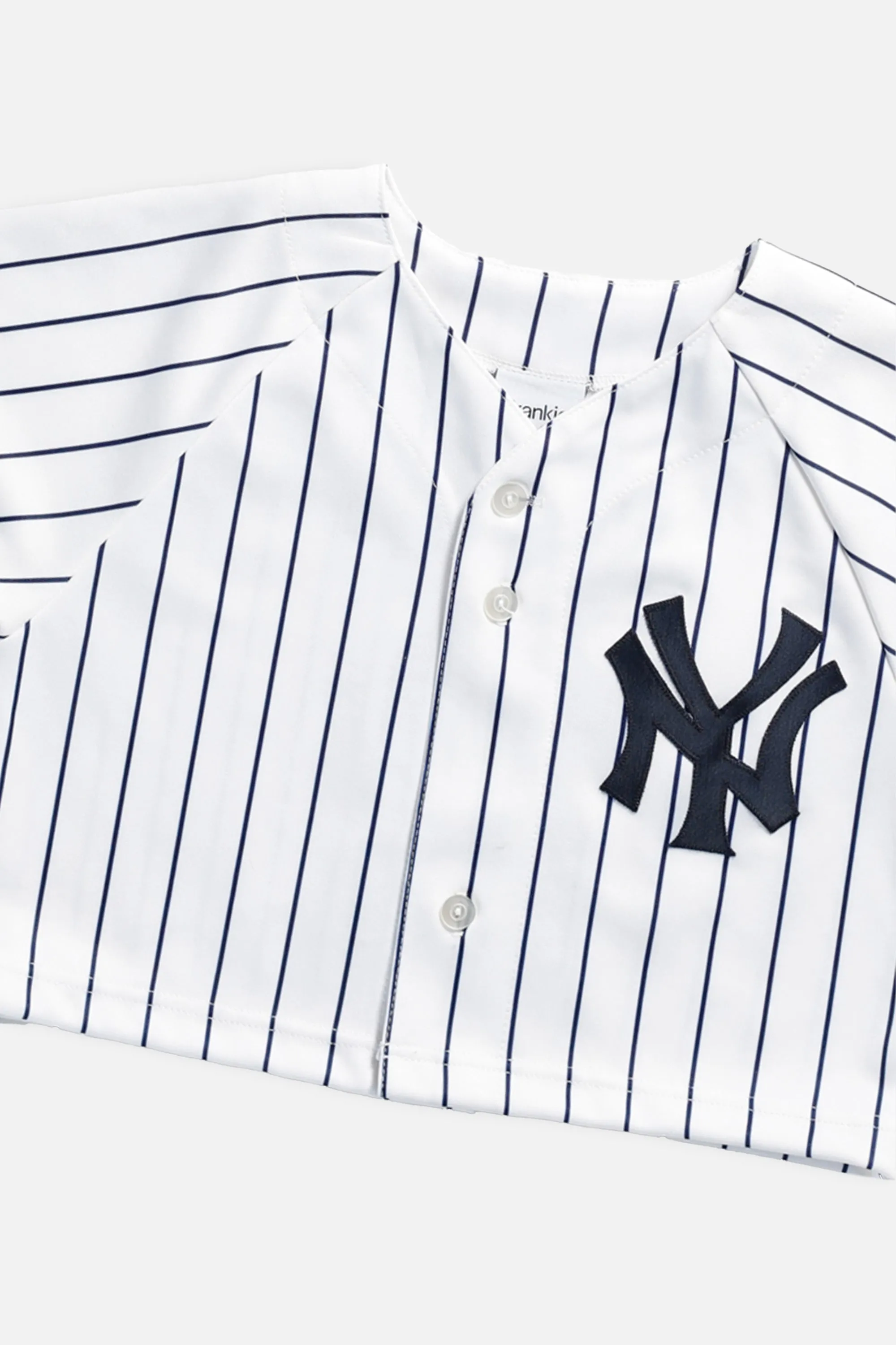 Rework New York Yankees MLB Crop Jersey - XS