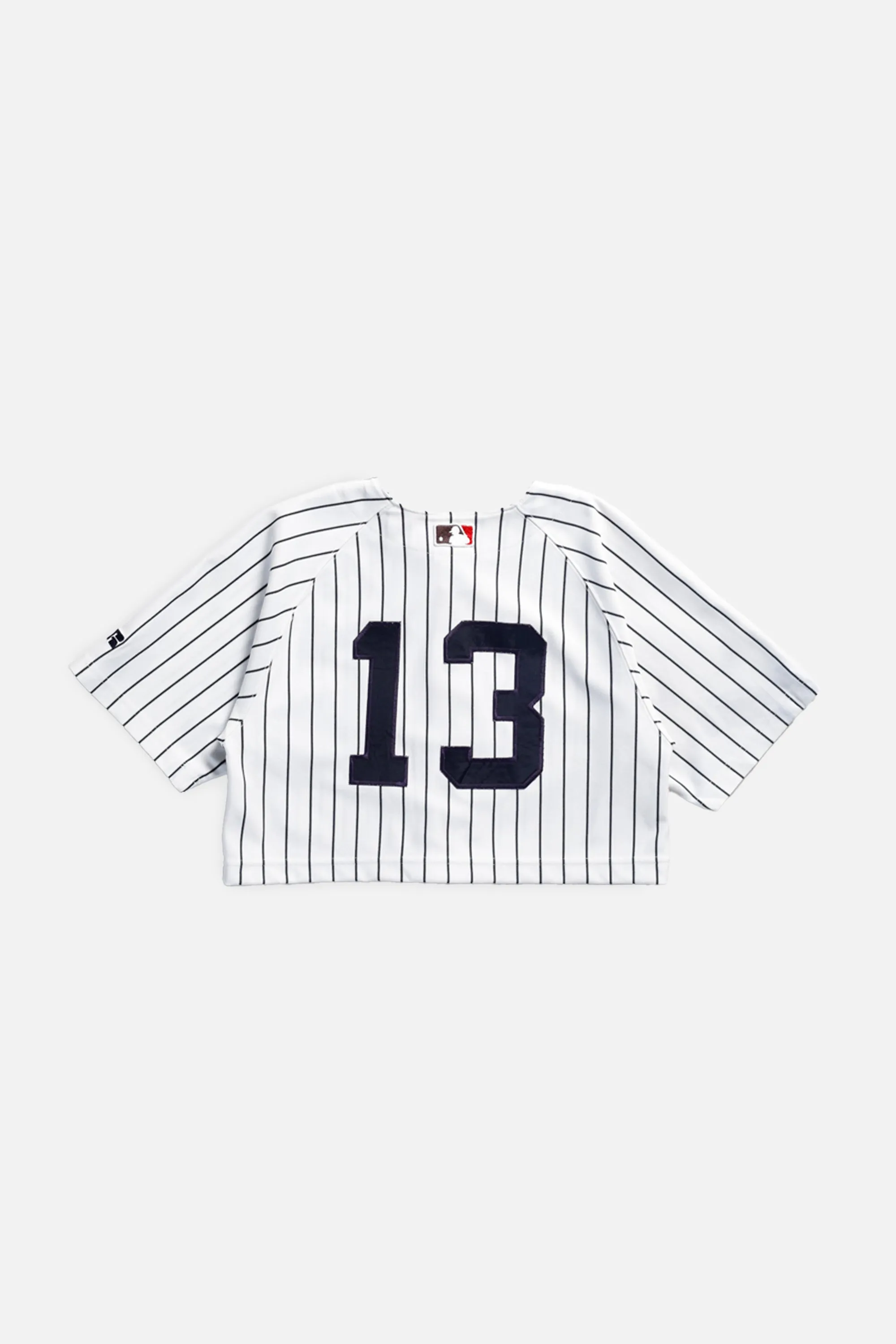 Rework New York Yankees MLB Crop Jersey - XS