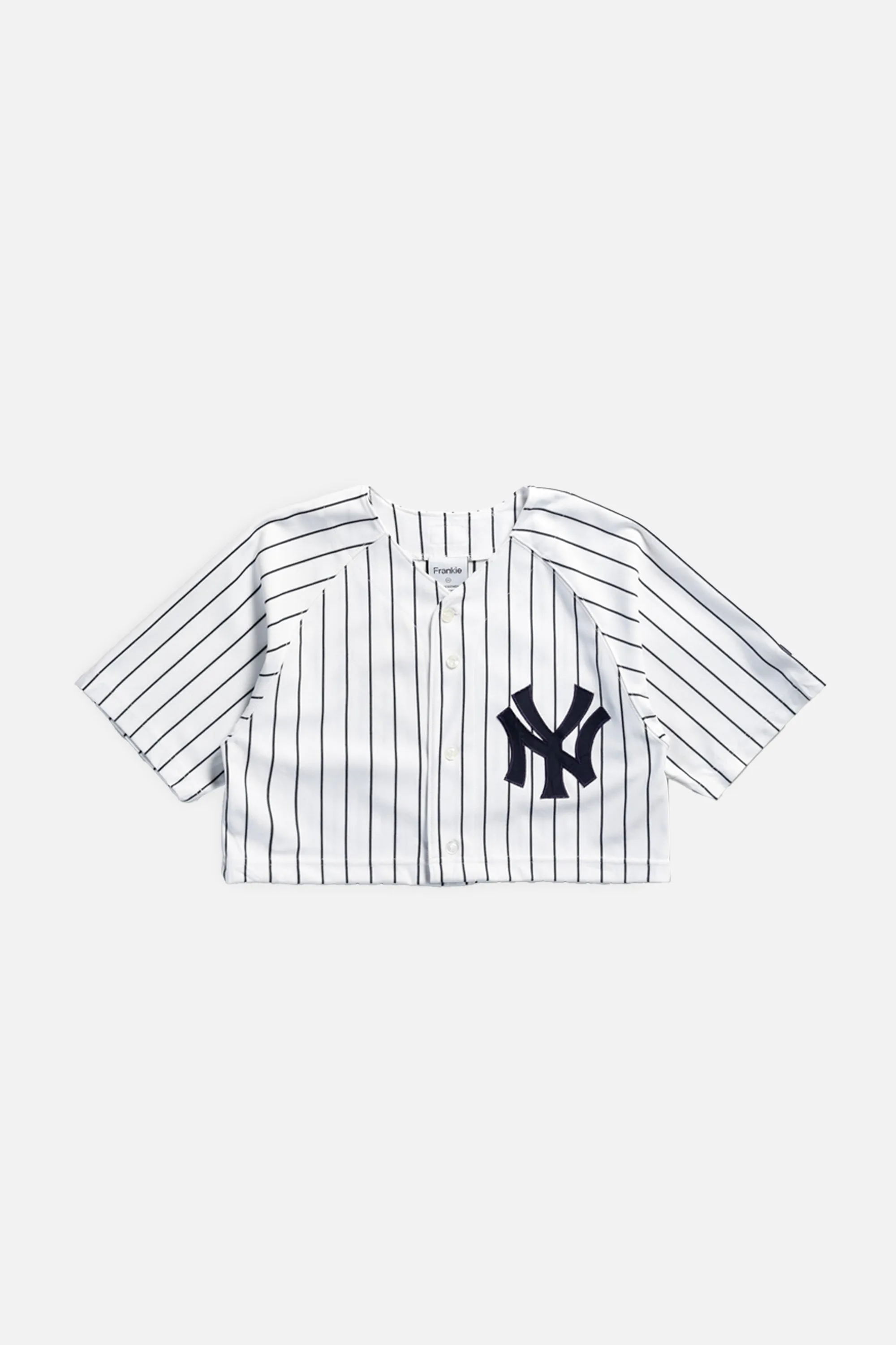 Rework New York Yankees MLB Crop Jersey - XS