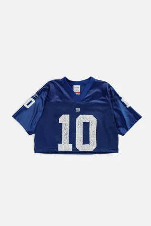 Rework NY Giants Crop NFL Jersey - S