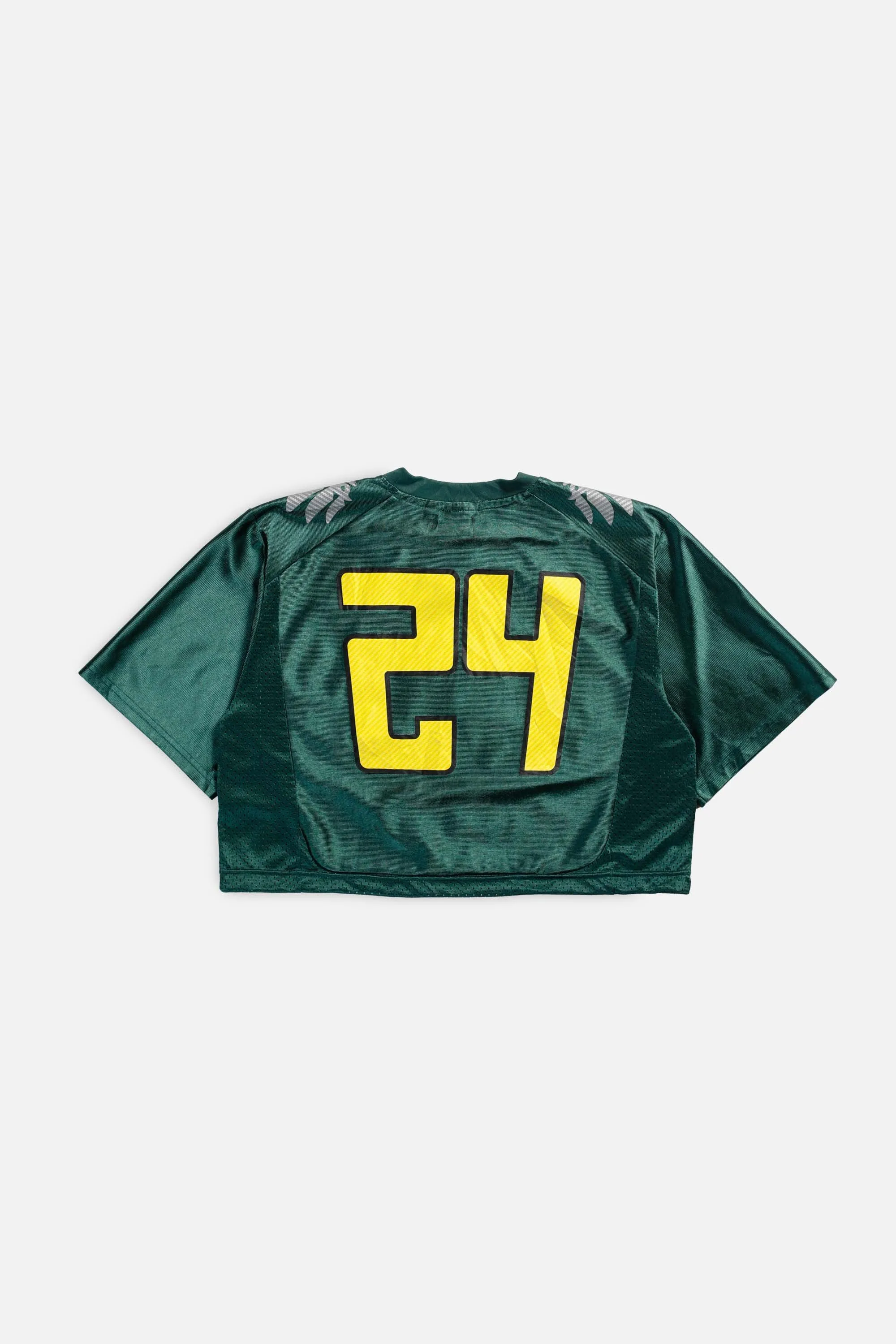 Rework Oregon Ducks Crop NFL Jersey - M