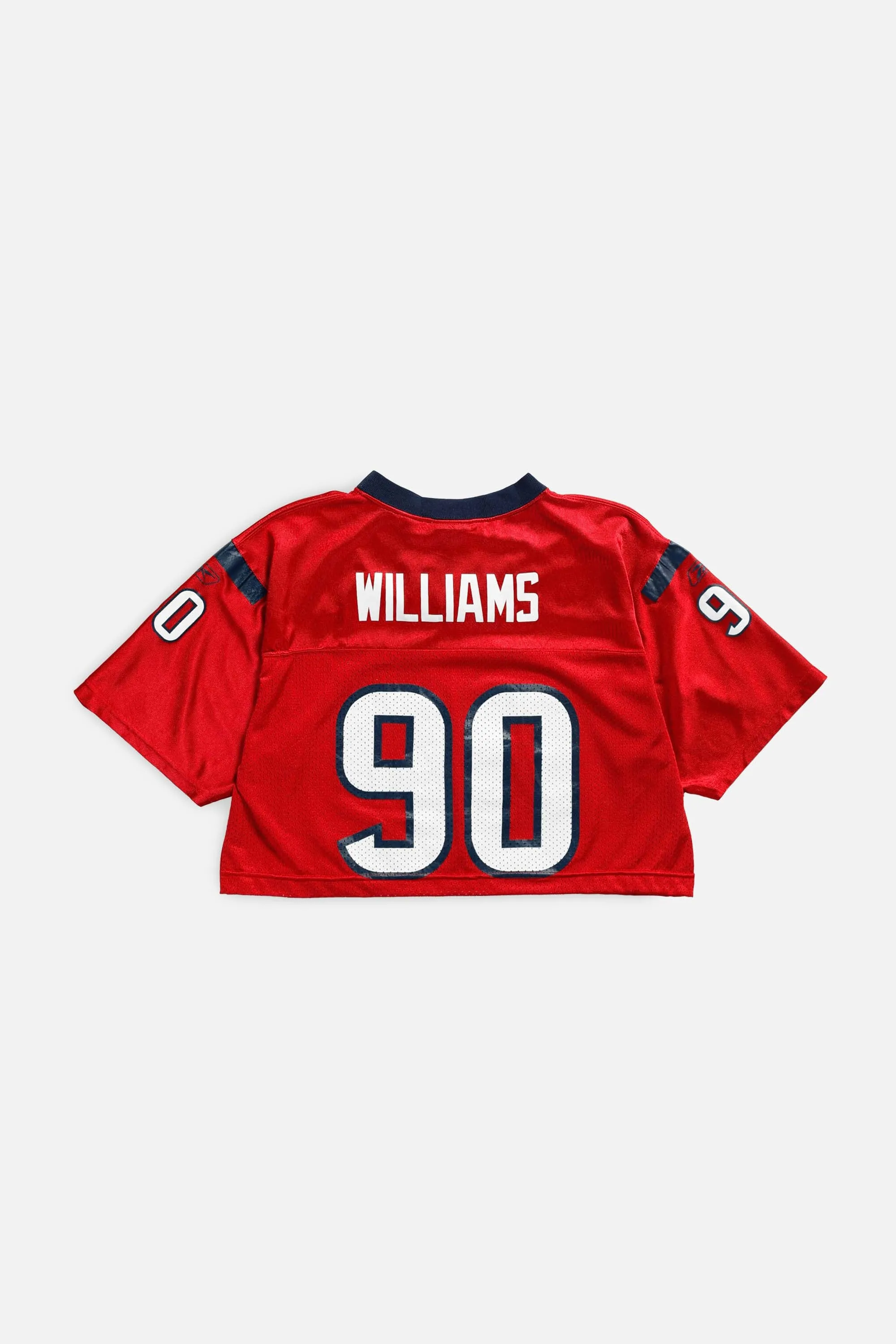 Rework Texans Crop NFL Jersey - S