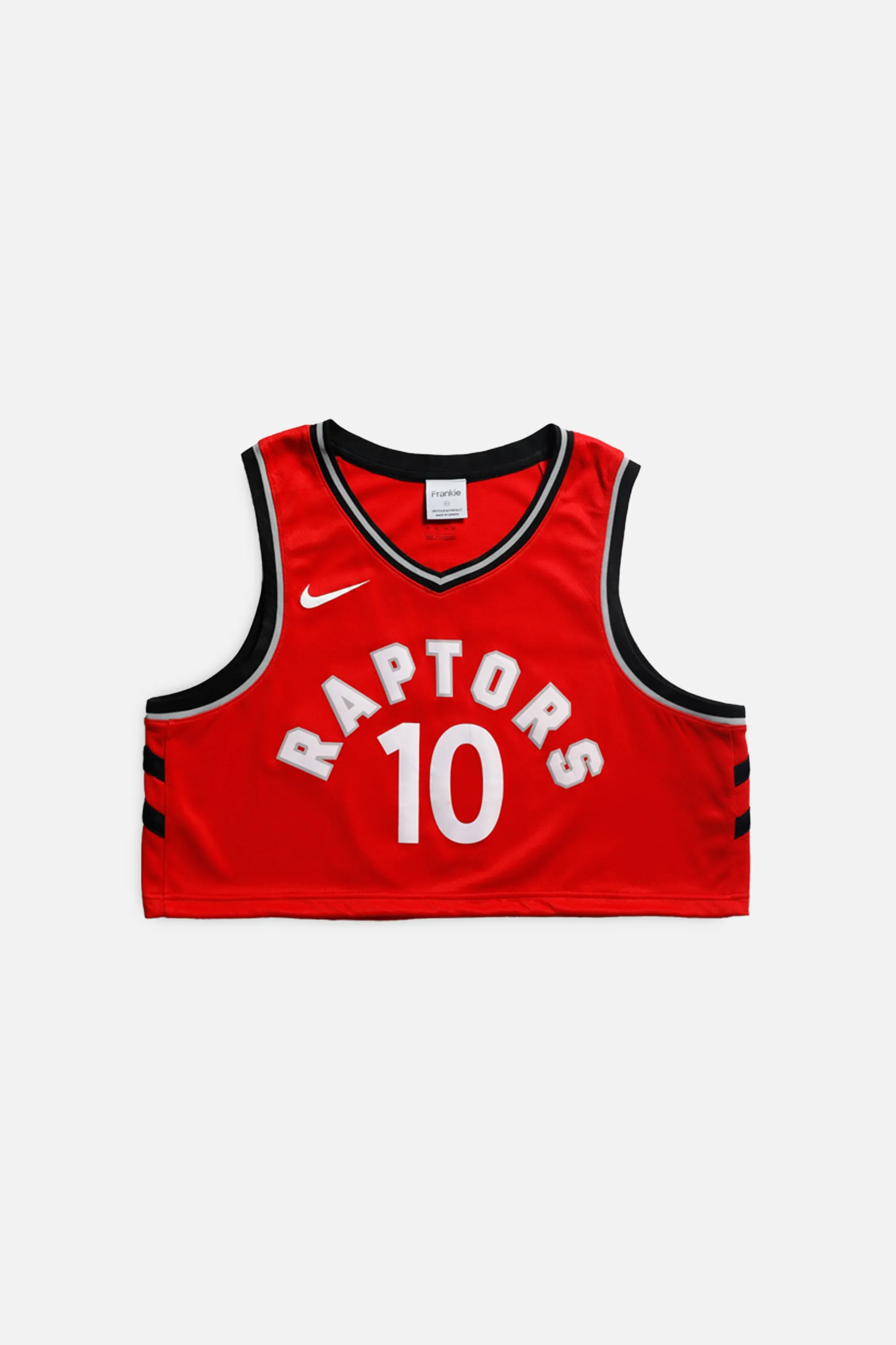 Rework Toronto Raptors NBA Crop Jersey - XL