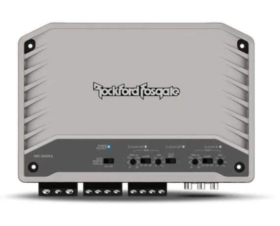 Rockford Fosgate M2-300X4 M2 300 Watt 4-Channel Element Ready Amplifier