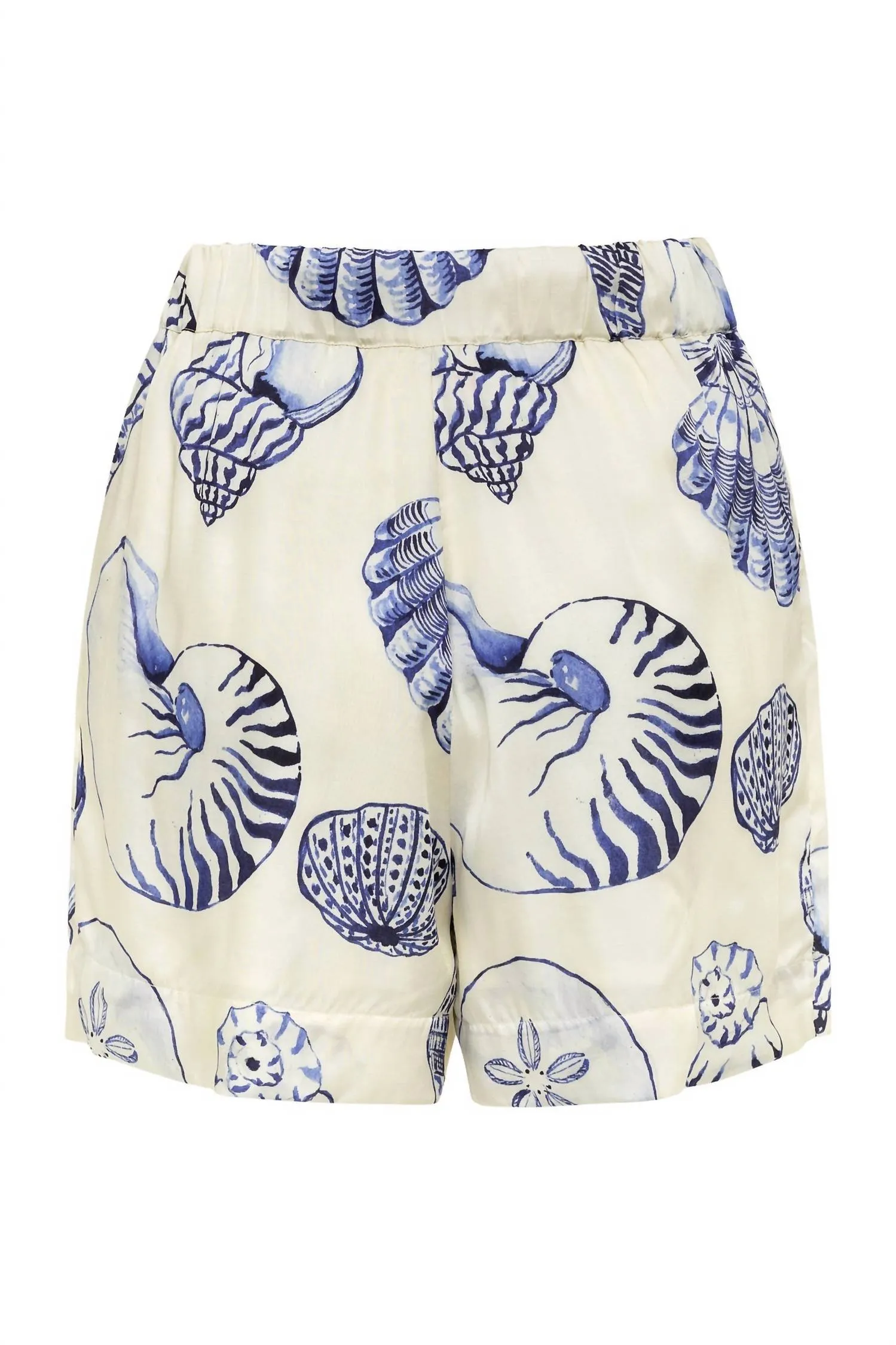 Roma Elastic Short In White