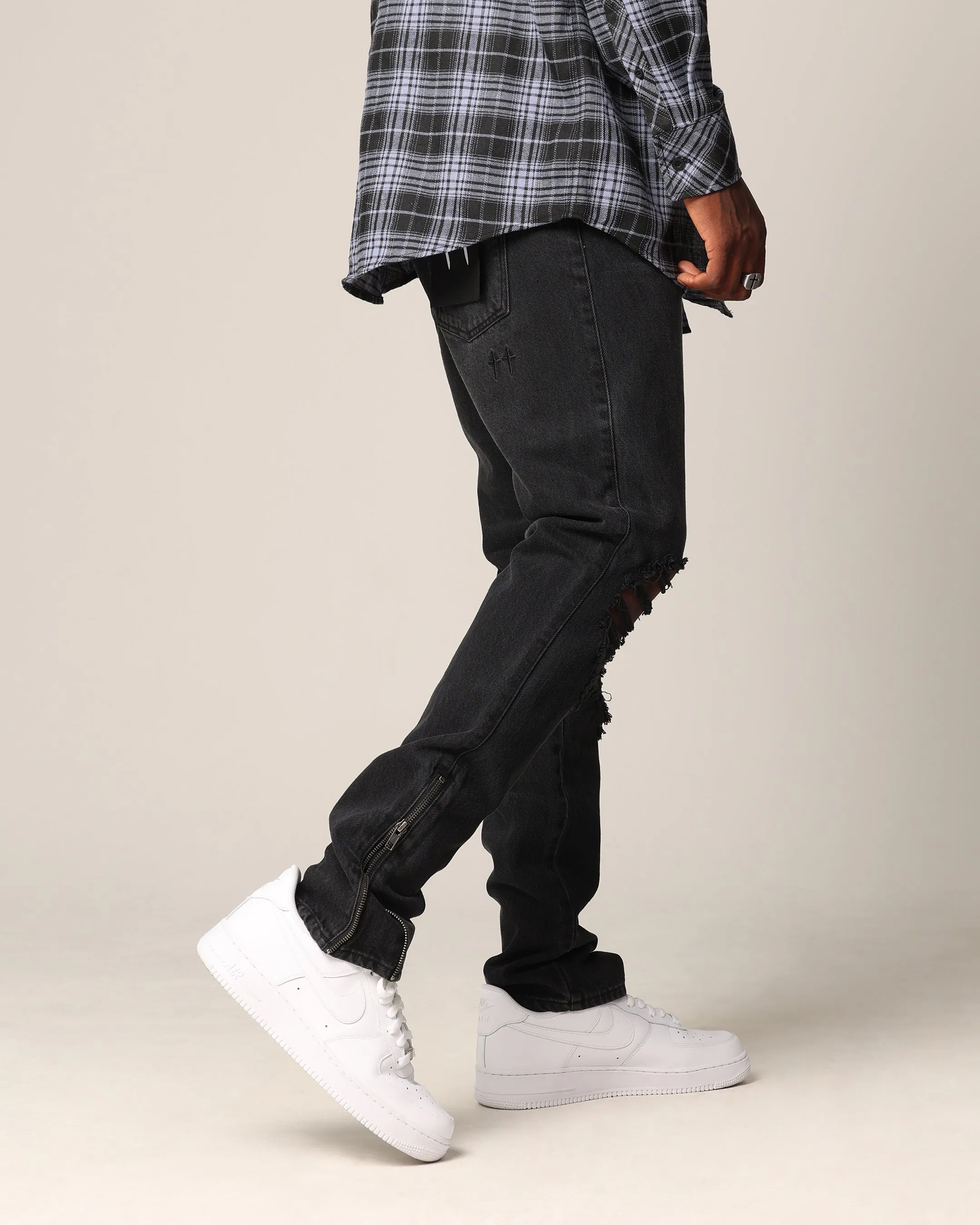 Saint Morta Deadbeat Fimi Jeans Black Shadow