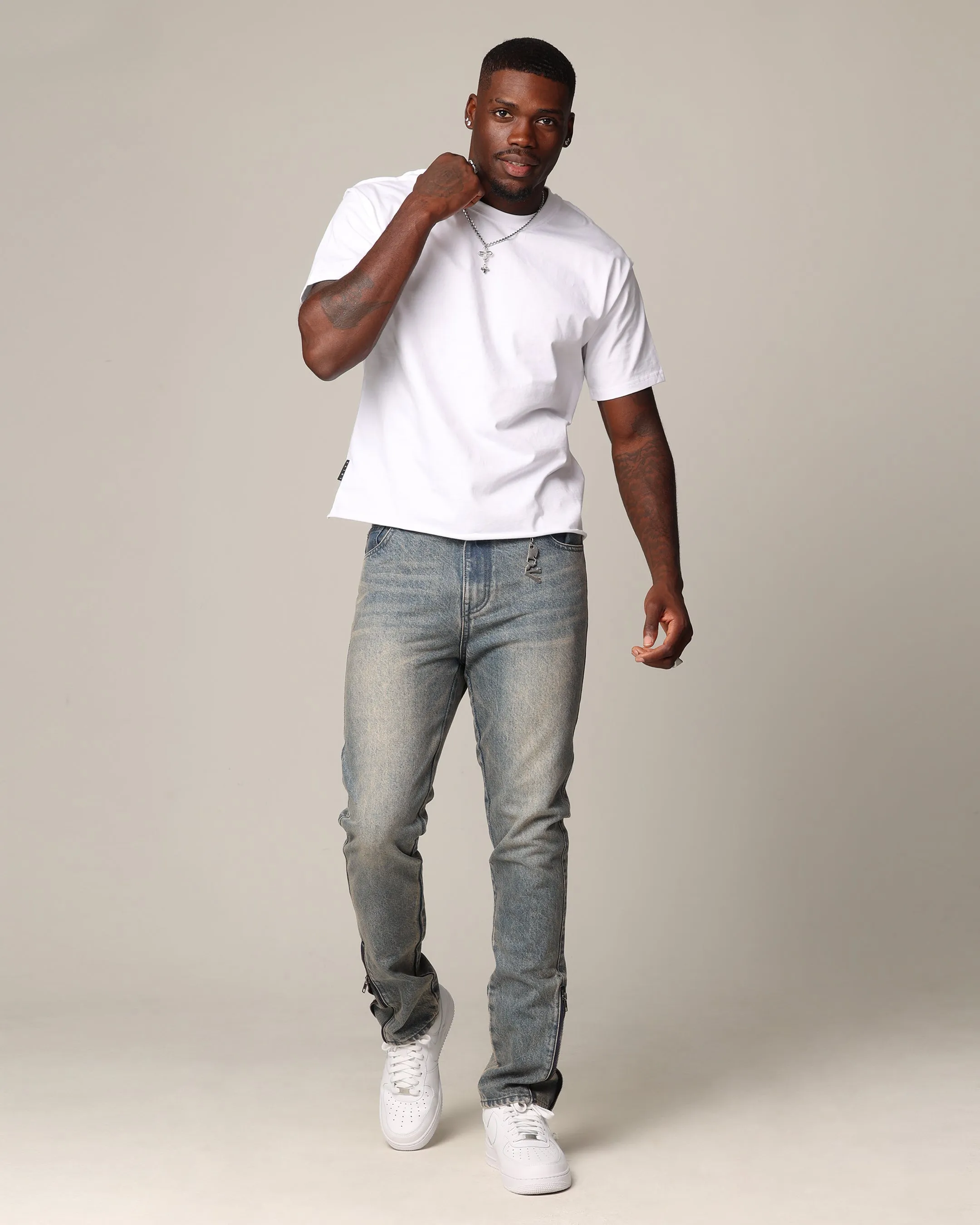 Saint Morta Fimi Jeans Dirty Blue