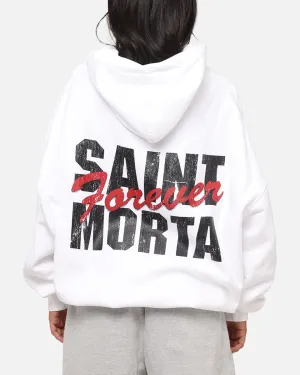 Saint Morta Forever Boxy Hoodie White
