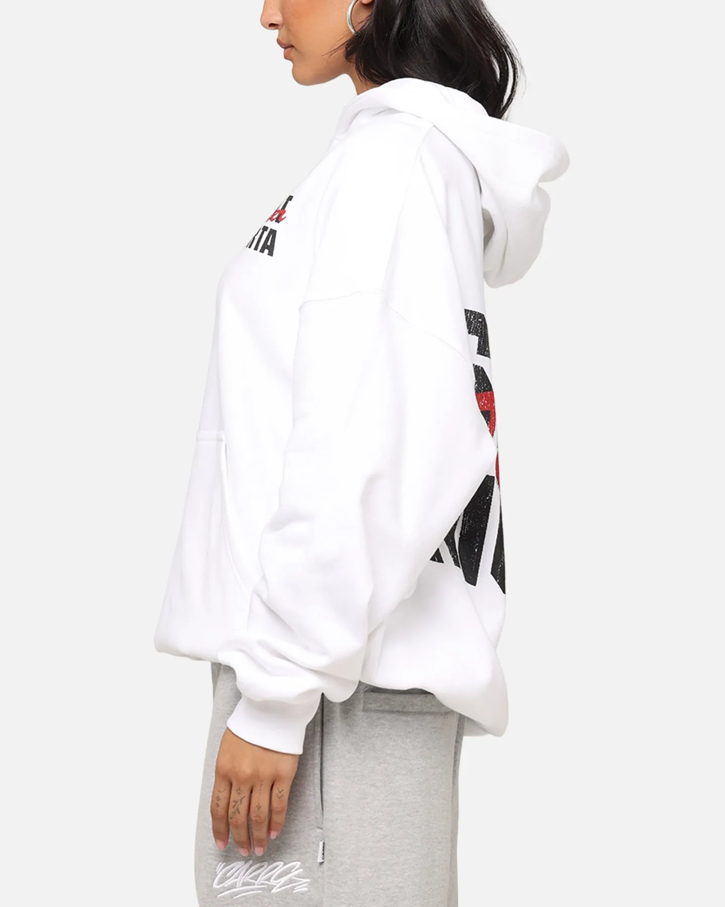 Saint Morta Forever Boxy Hoodie White