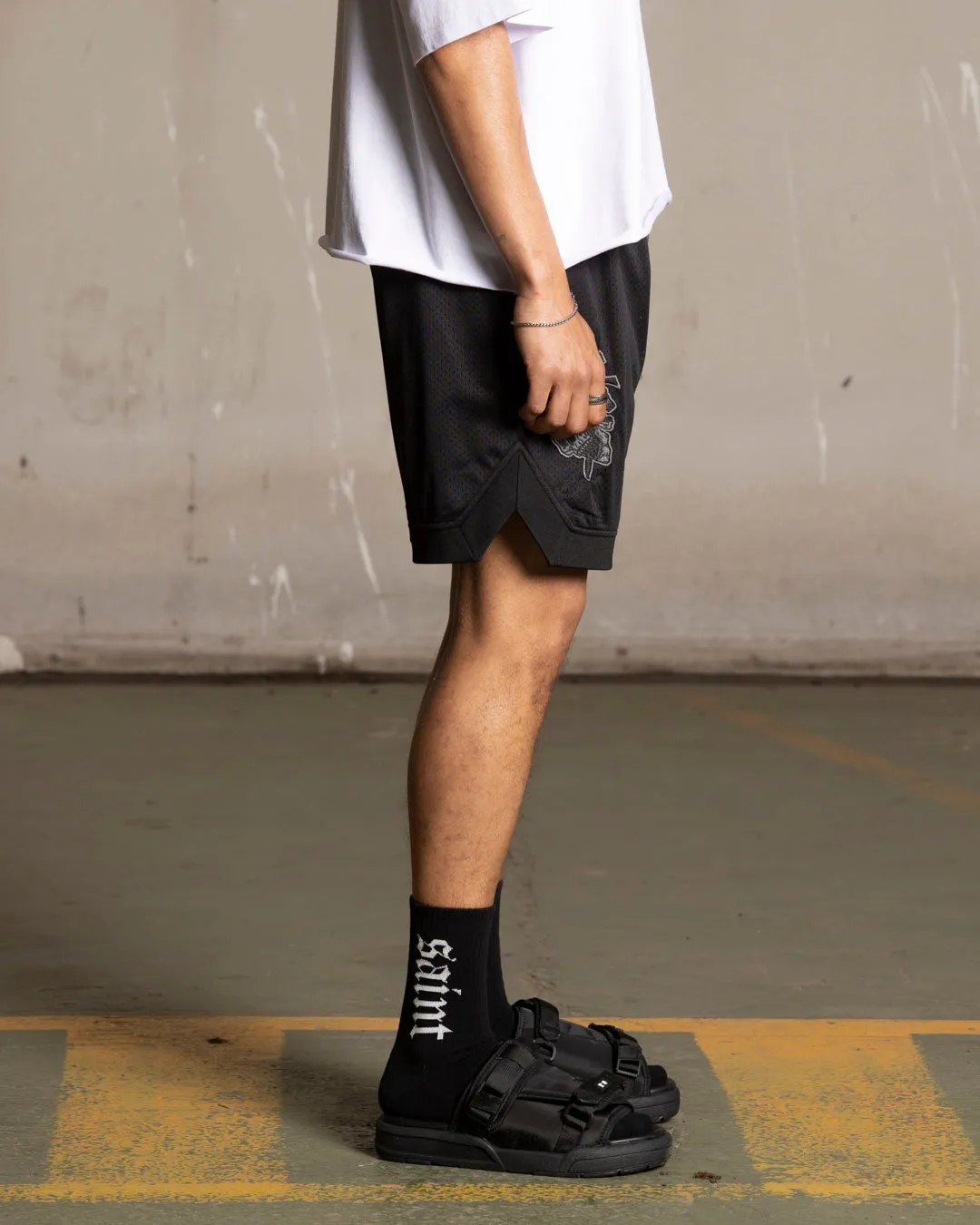 Saint Morta La Rambla Basketball Shorts Black