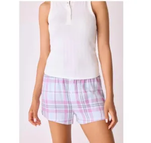 Seeing Stripes Short In Purple