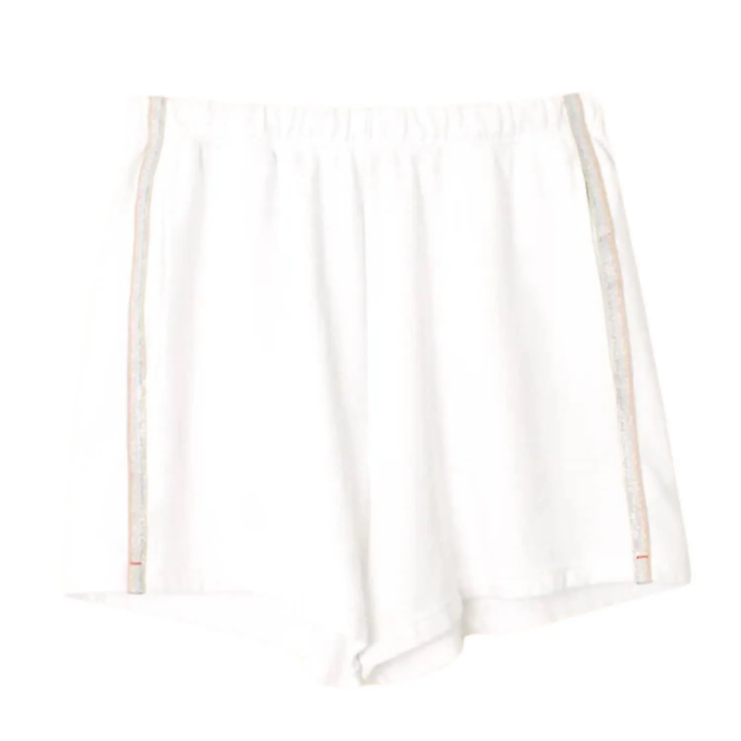 Shayla Sweatshort In White Prism