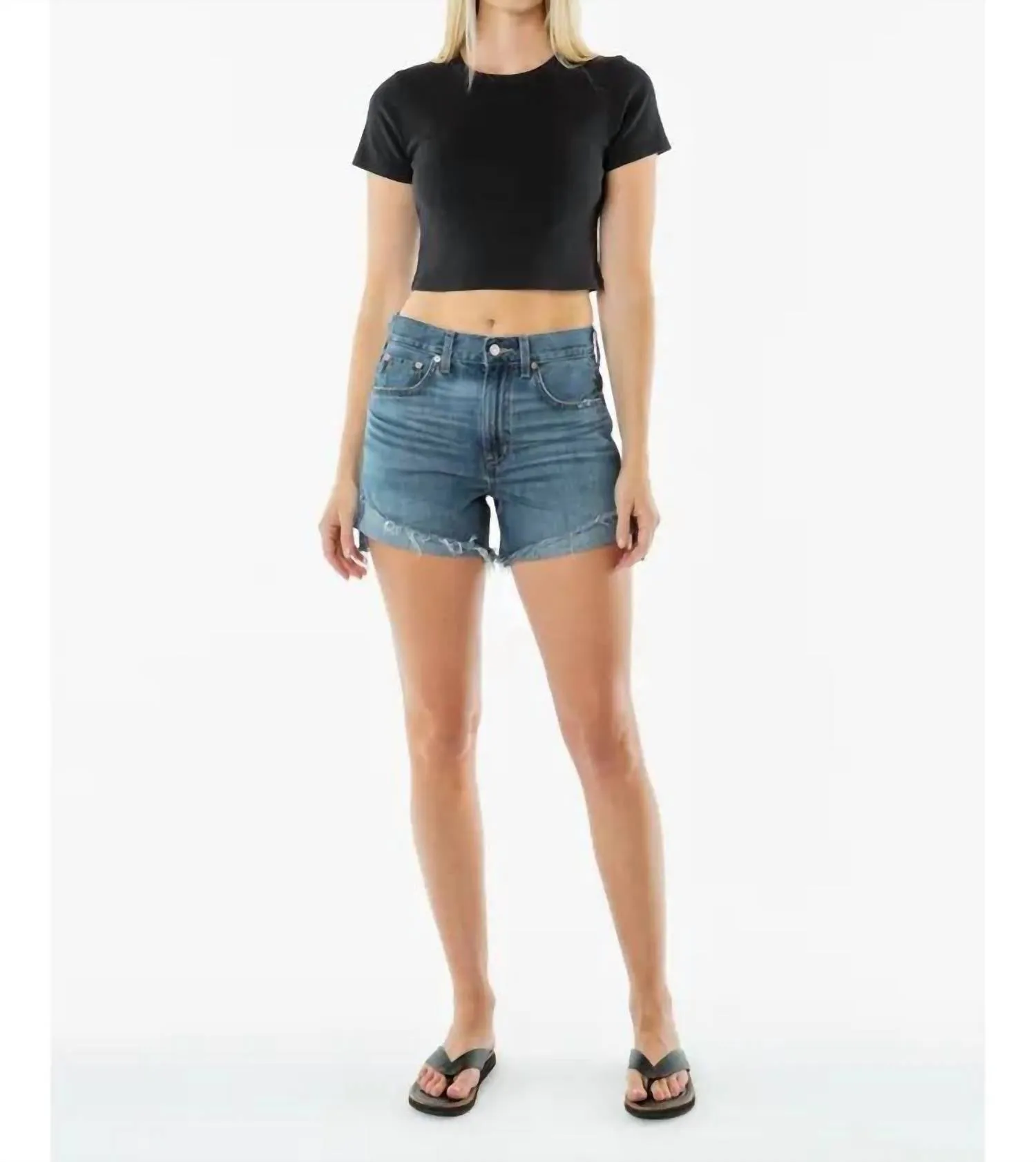 Skylar Flip Short In Azure