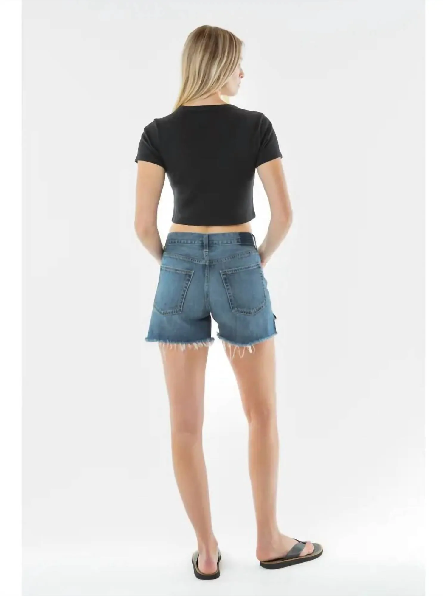 Skylar Flip Short In Azure