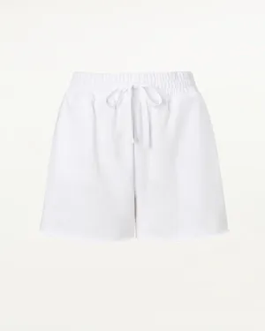 Splendid Eco Shorts Womens XL (14-16) White French Terry Drawstring Waist JDM429
