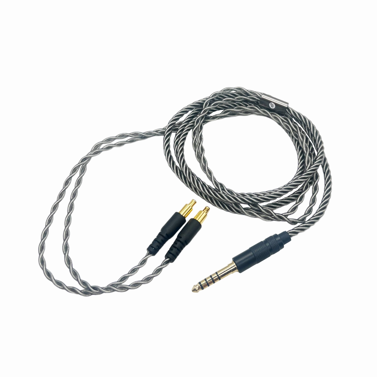 Strauss & Wagner Leon A2DC 4.4mm Balanced 4-core Silver Headphone Cable for Audio-Technica