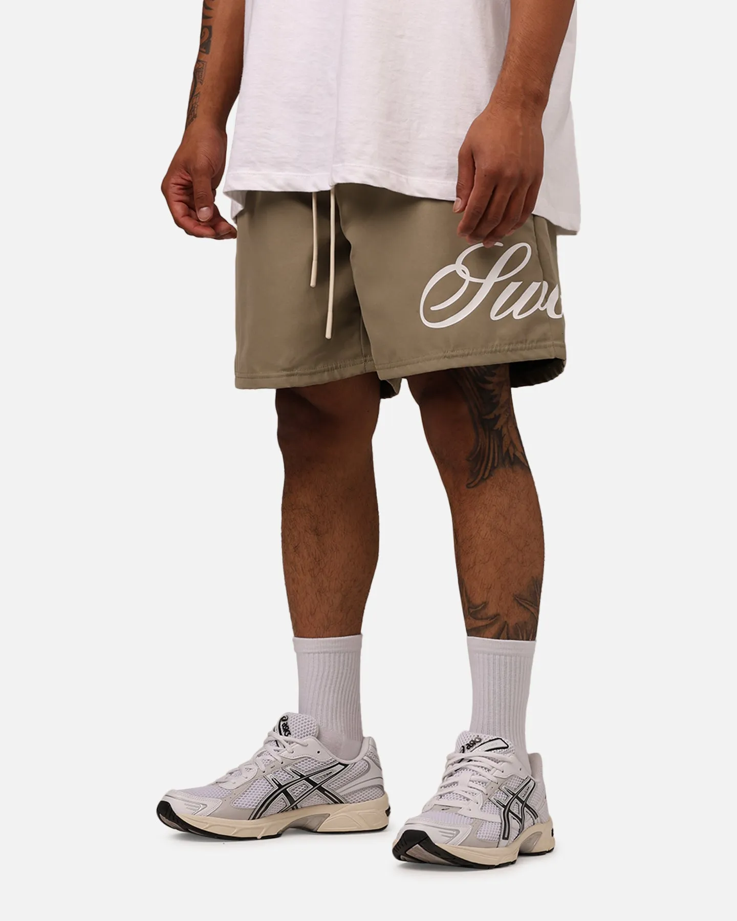 Sworn To Us Spirit Angel Swim Shorts Mushroom