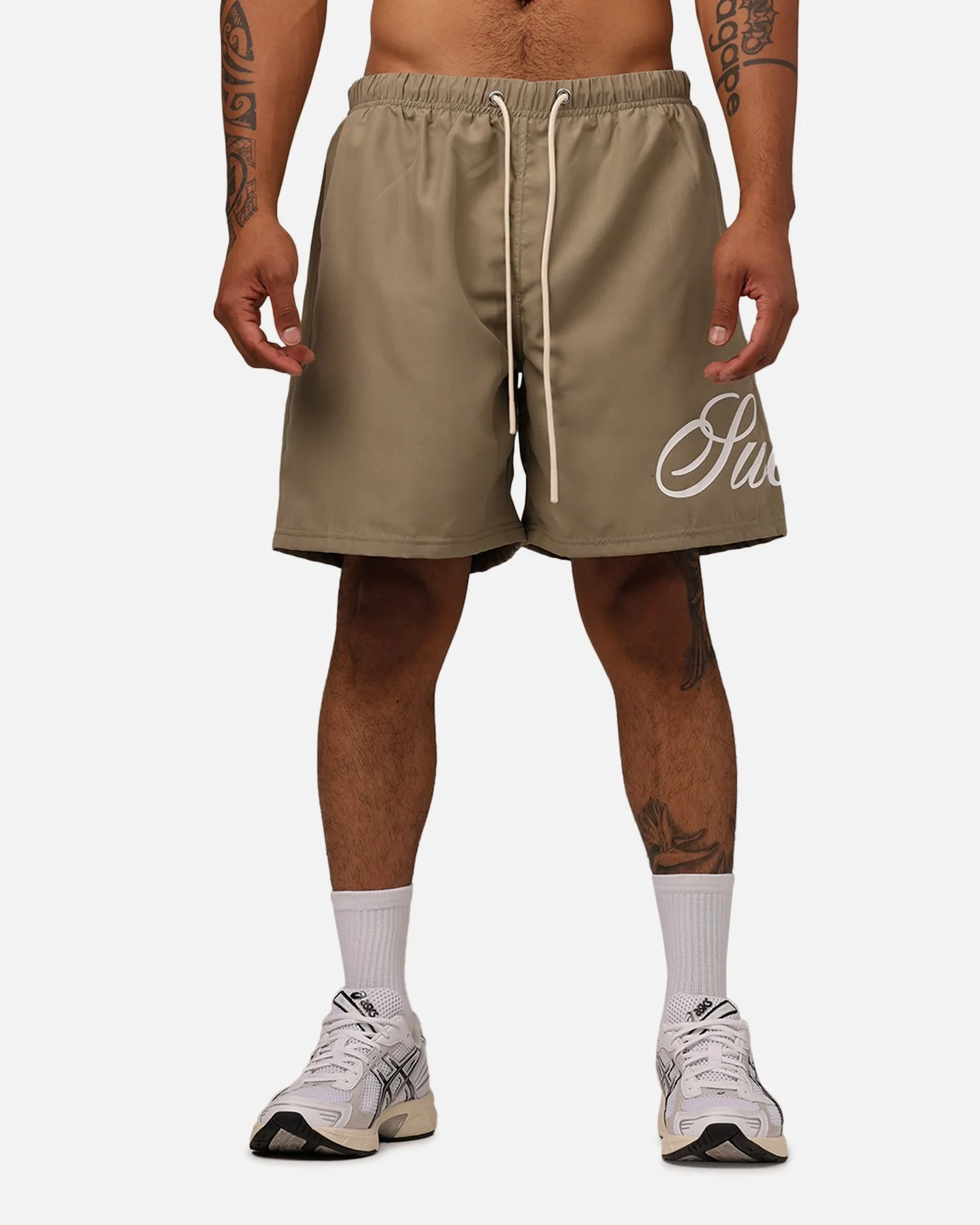 Sworn To Us Spirit Angel Swim Shorts Mushroom