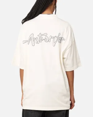 The Anti Order A2K Mock Neck T-Shirt Off White