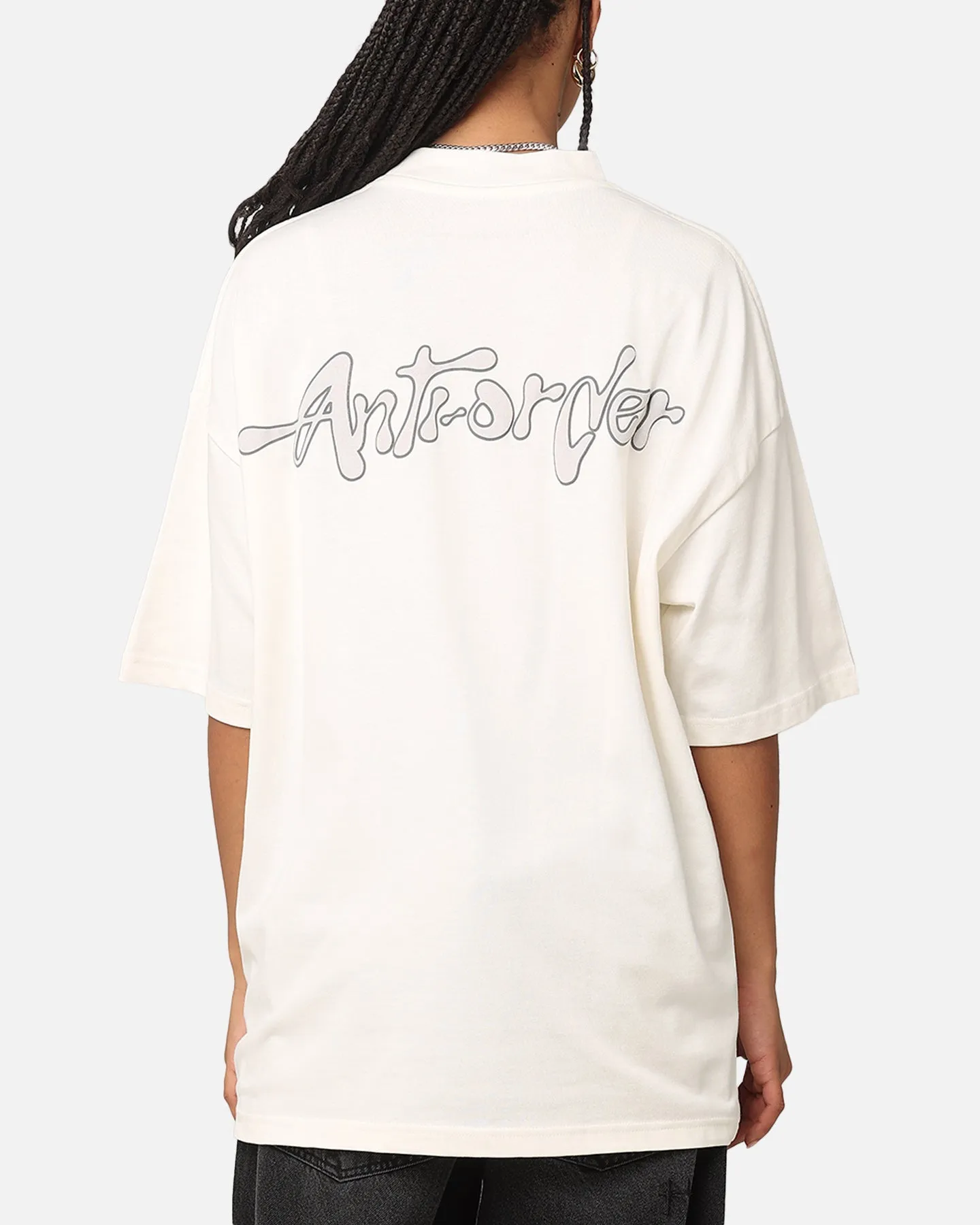 The Anti Order A2K Mock Neck T-Shirt Off White