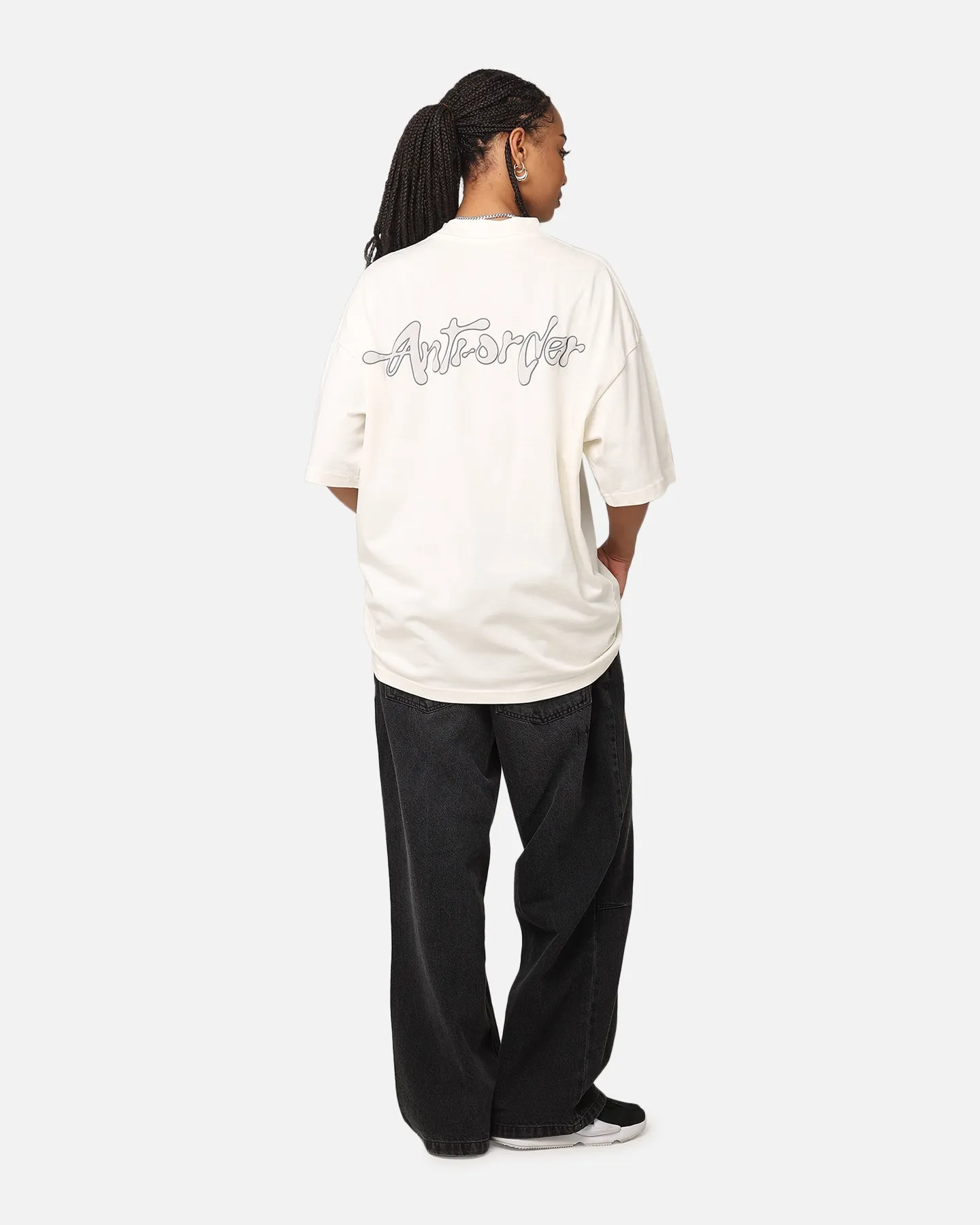 The Anti Order A2K Mock Neck T-Shirt Off White