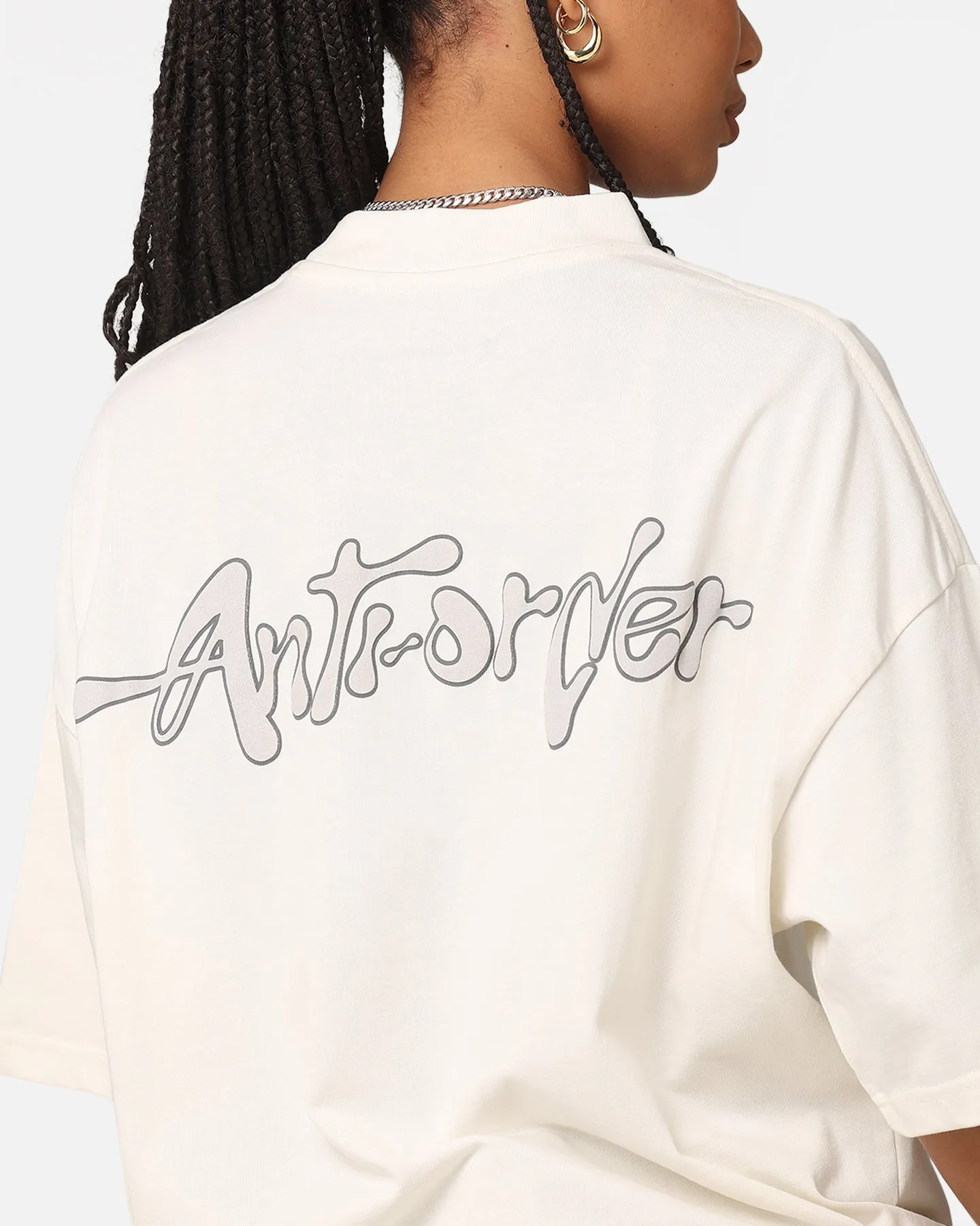 The Anti Order A2K Mock Neck T-Shirt Off White