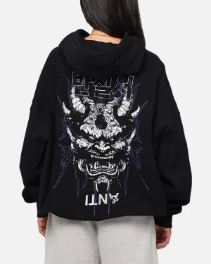 The Anti Order Agma Boxy Hoodie Black