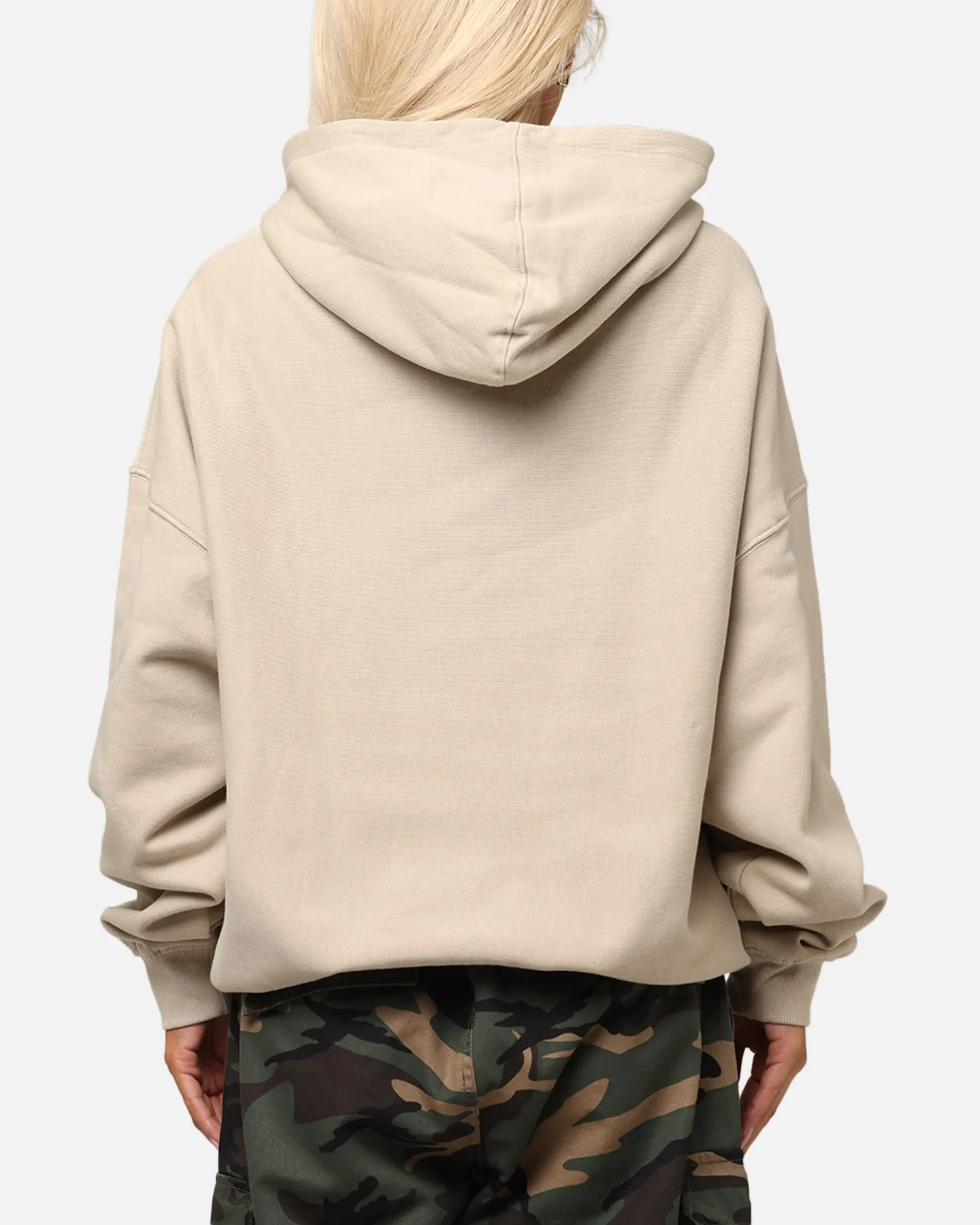 The Anti Order Dimension Boxy Hoodie Stone
