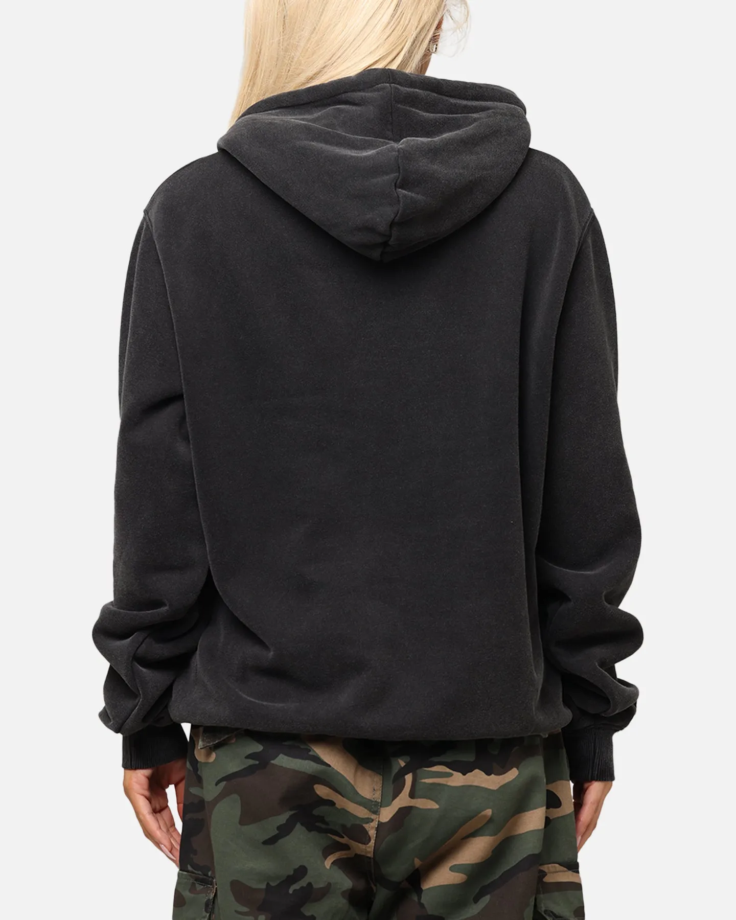 The Anti Order Dimension Boxy Hoodie Vintage Black