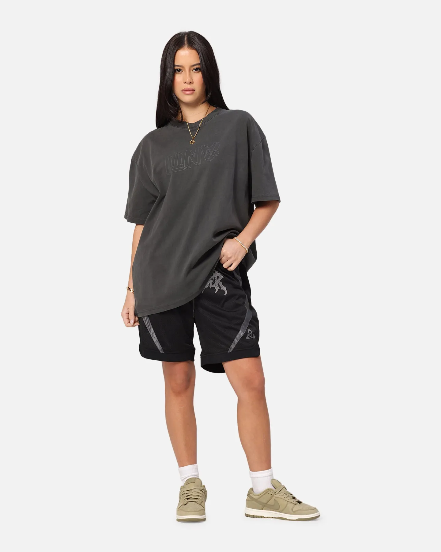 The Anti Order Dimension Boxy T-Shirt Black Wash
