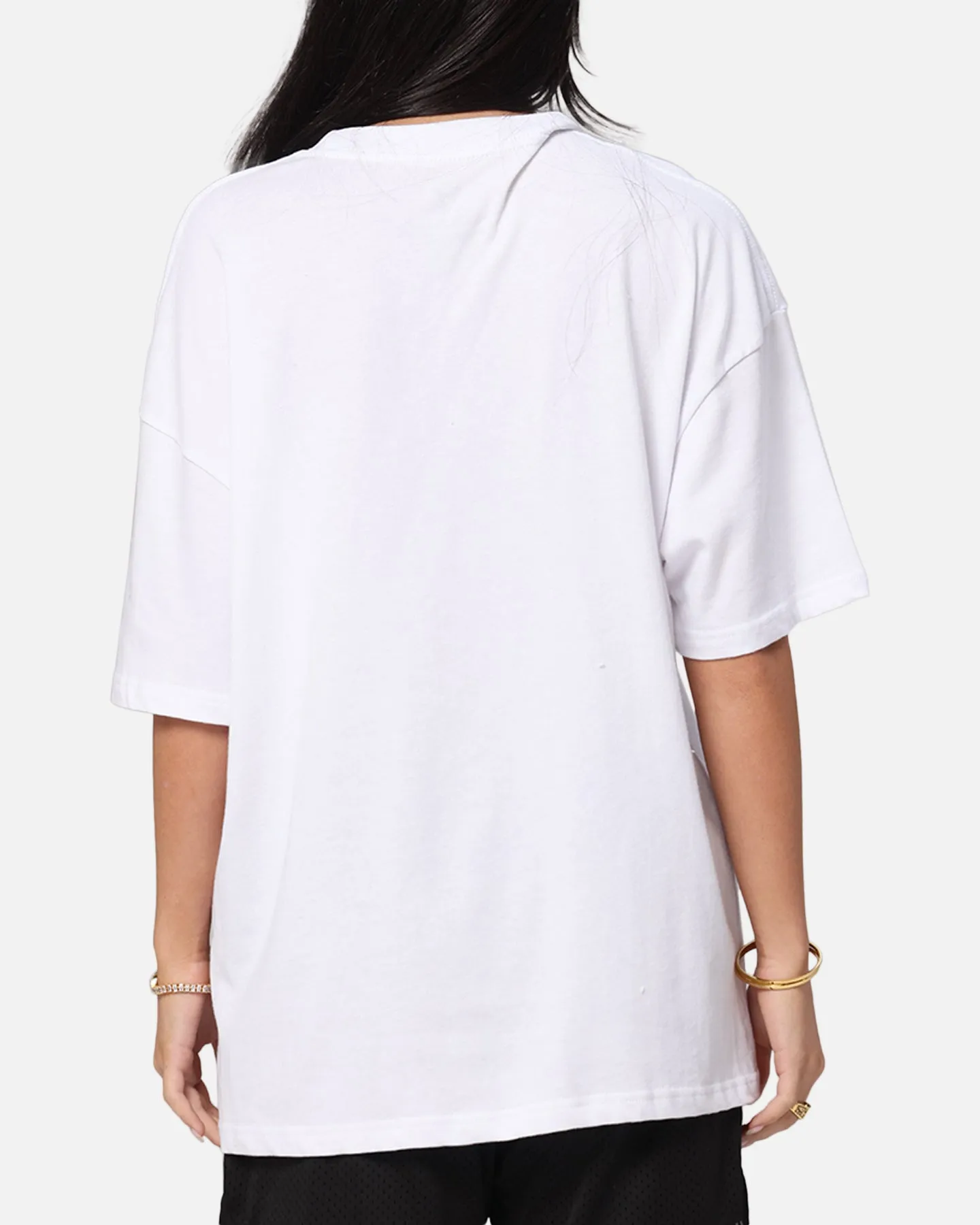 The Anti Order Echo Spray Drop Shoulder T-Shirt White