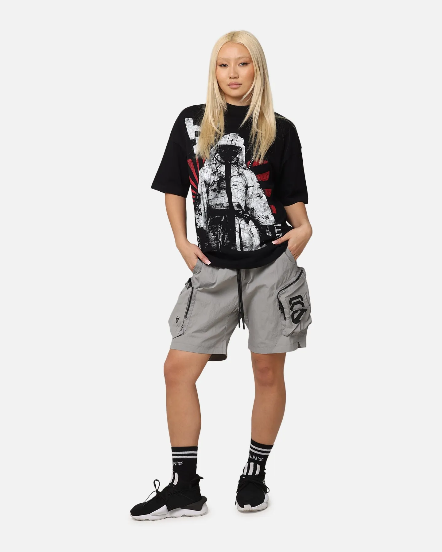 The Anti Order Faction Technical Shorts Gray