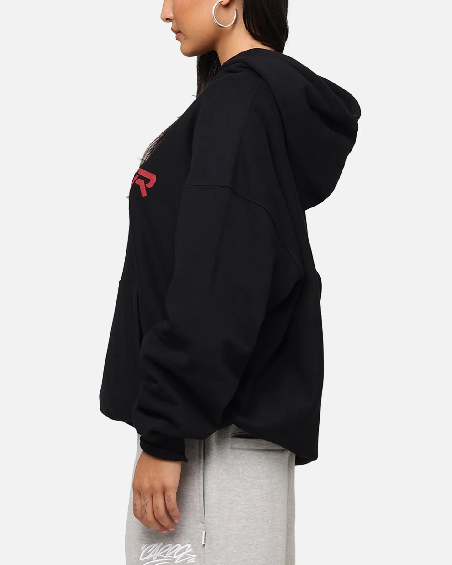 The Anti Order Tori Boxy Hoodie Black/Red