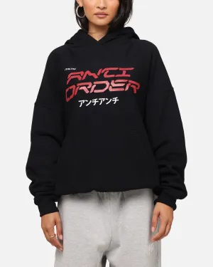The Anti Order Tori Boxy Hoodie Black/Red
