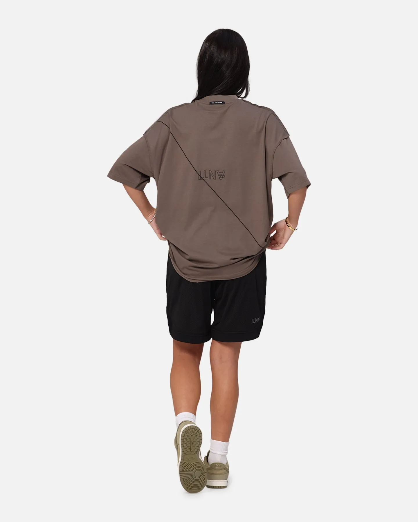 The Anti Order XY Aesthetic Non Seam T-Shirt Vintage Brown