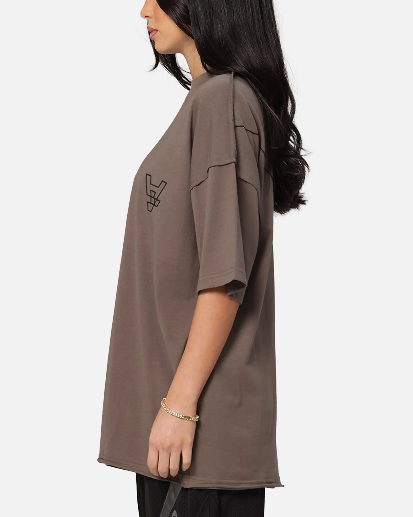 The Anti Order XY Aesthetic Non Seam T-Shirt Vintage Brown