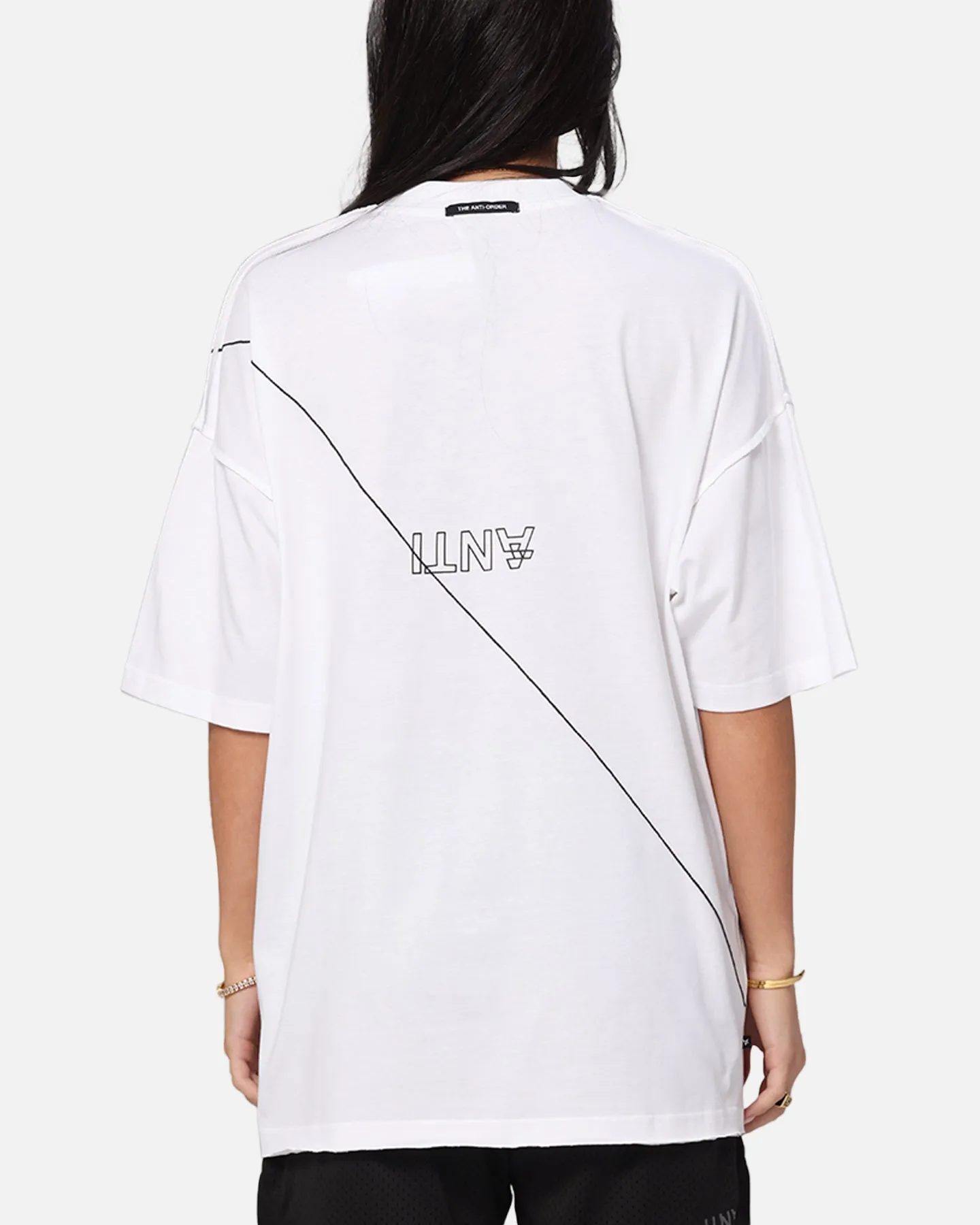 The Anti Order XY Aesthetic Non Seam T-Shirt White/Black