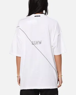 The Anti Order XY Aesthetic Non Seam T-Shirt White/Black