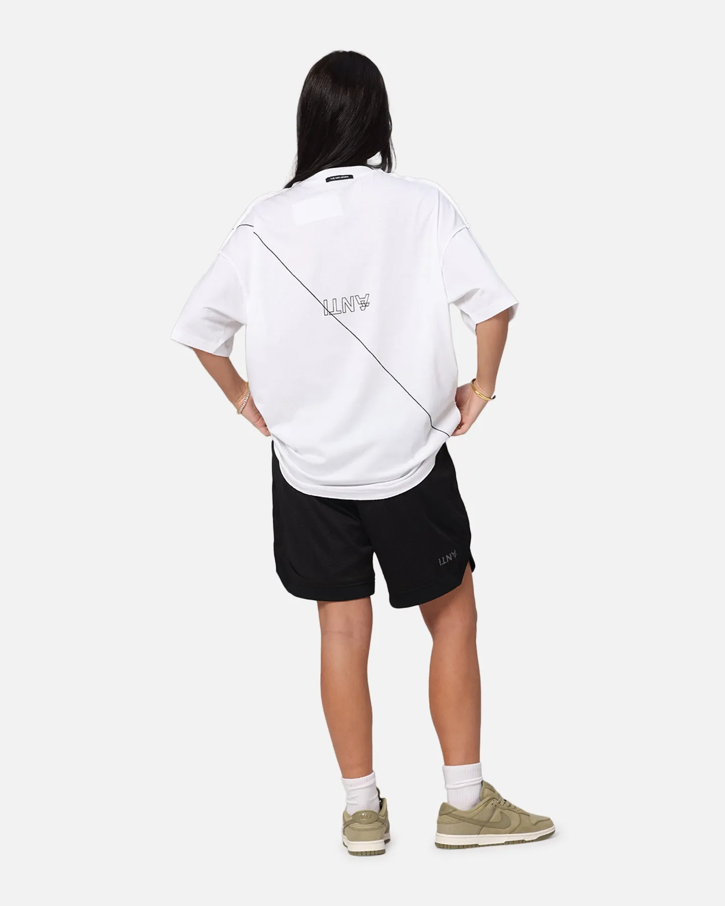 The Anti Order XY Aesthetic Non Seam T-Shirt White/Black