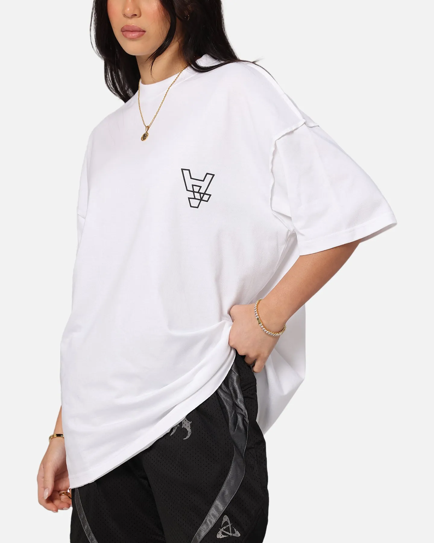 The Anti Order XY Aesthetic Non Seam T-Shirt White/Black