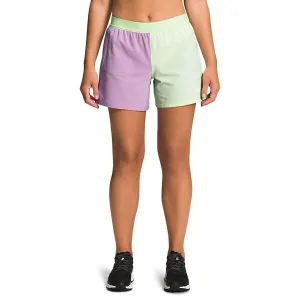 The North Face NF0A7QGJIMS Wander Shorts Womens Lupine Lime Cream Pull On CLO608