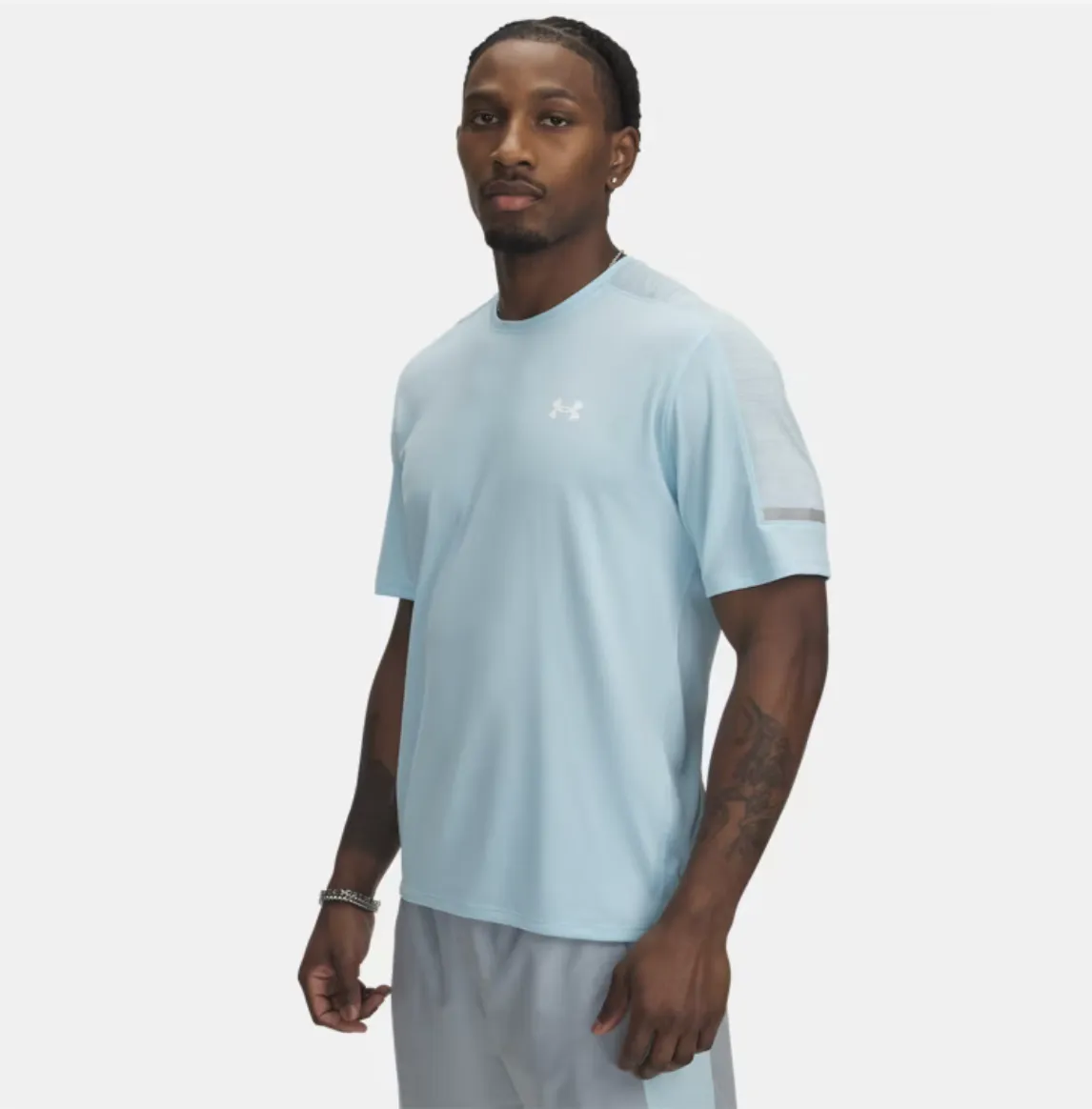 Under Armour Tech Utility T Shirt - Blue Stream