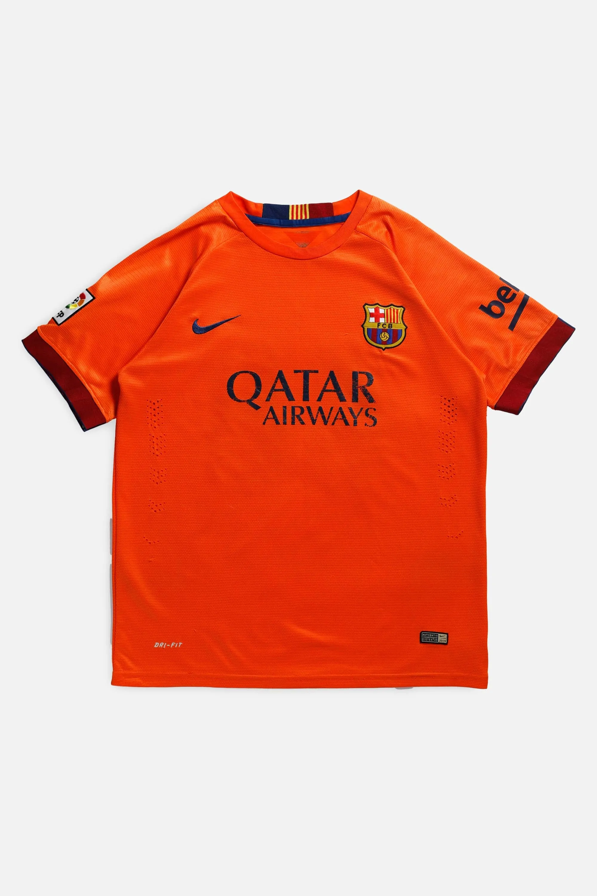 Vintage Barcelona Soccer Jersey - L