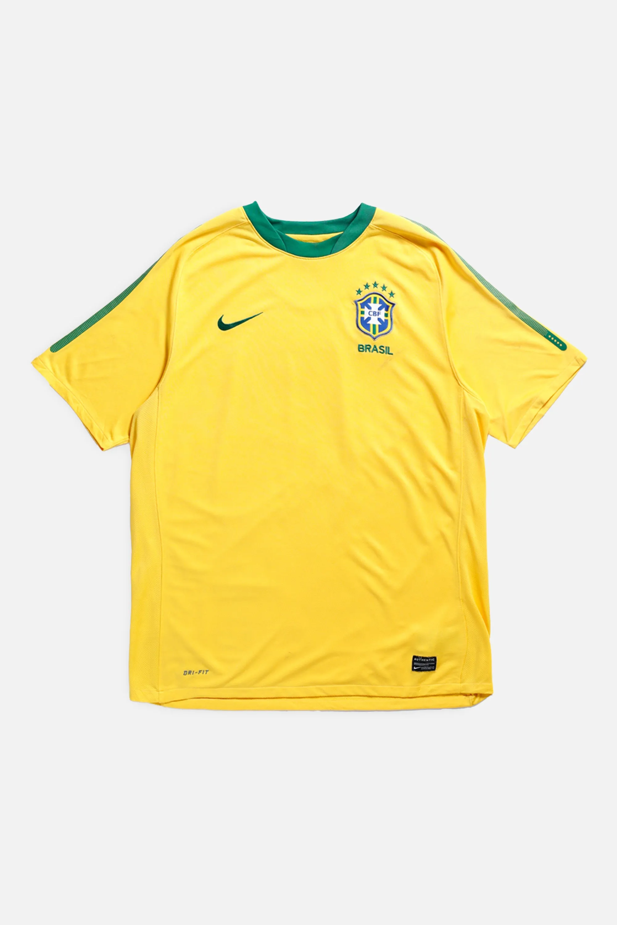 Vintage Brazil Soccer Jersey - L
