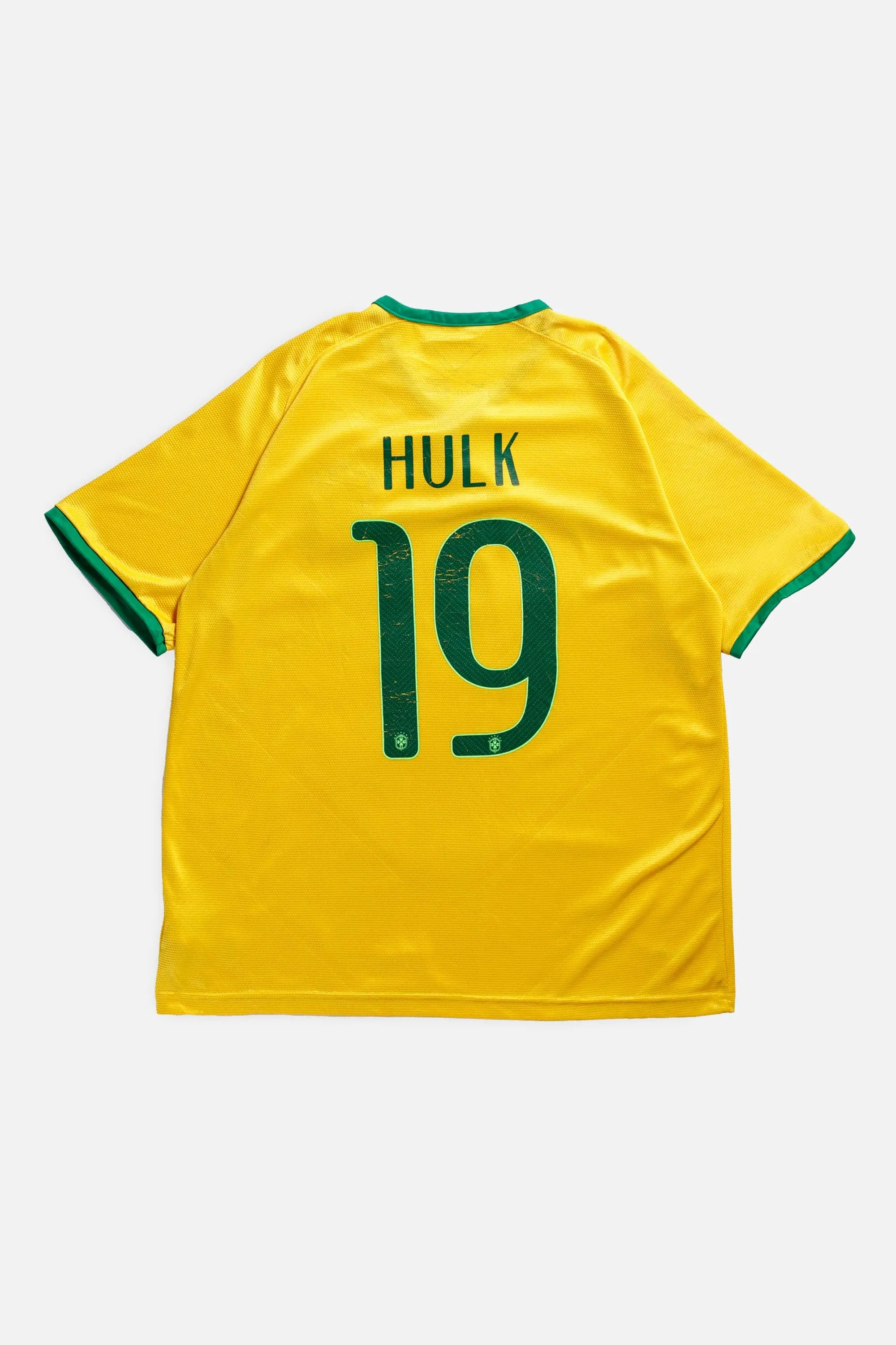 Vintage Brazil Soccer Jersey - L