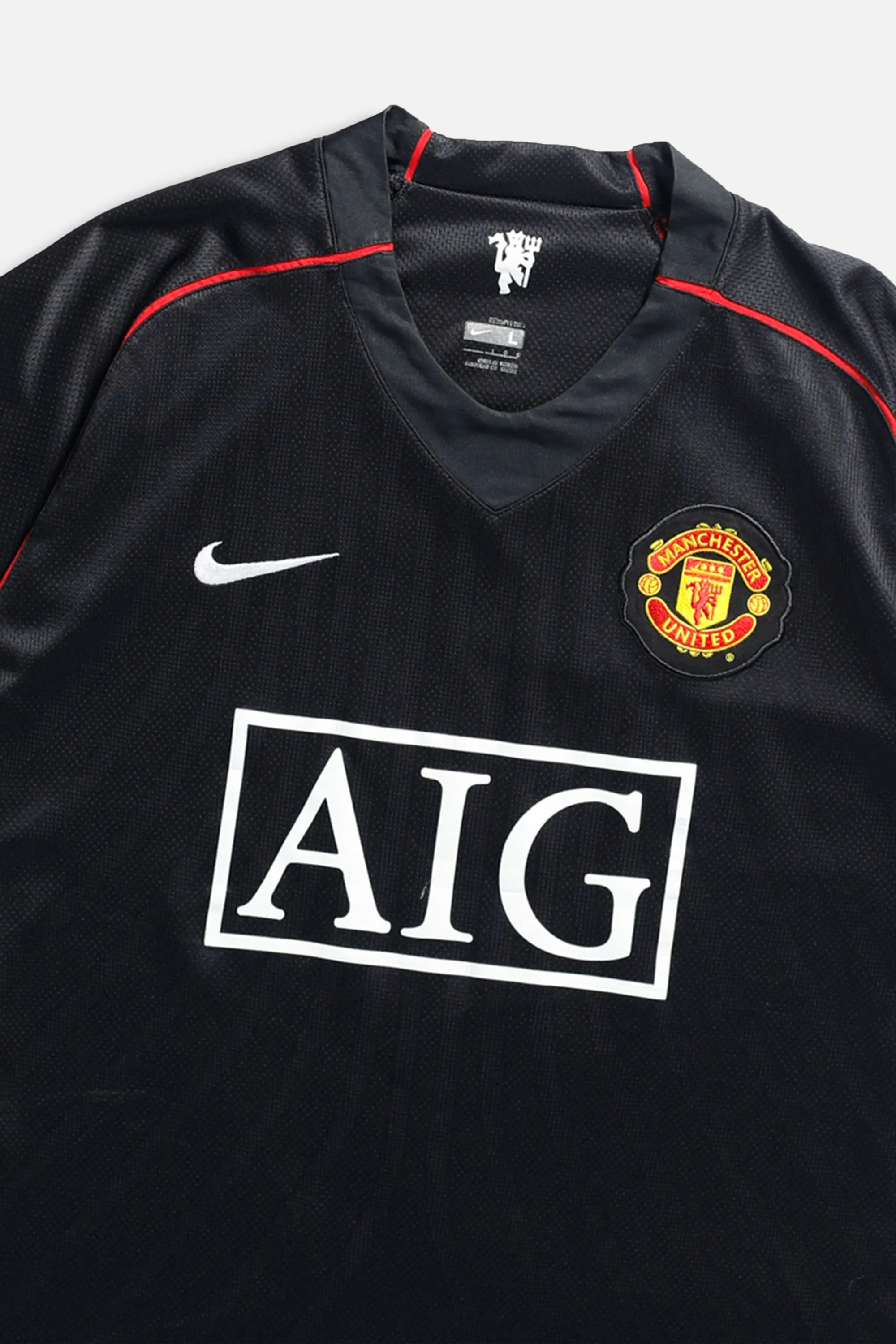 Vintage Manchester United Soccer Jersey - L