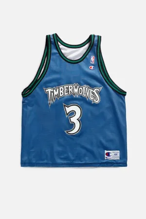 Vintage Minnesota Timberwolves Reversible NBA Jersey - L